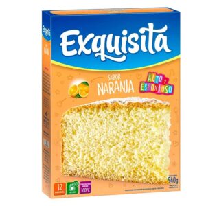 Bizcochuelo Exquisita Naranja Fort X540g
