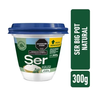 Yogur Natur Big Pot Natural Ser 300 Gr