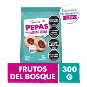 Pepas Frutos Del Bosque Cuisine And Co 300 Gr