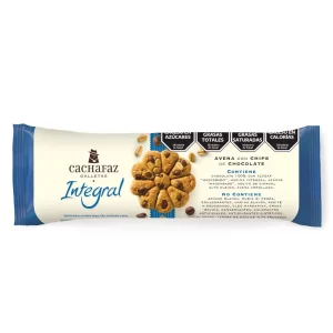 Galletitas Integral Avena Con Chips De Chocolate 225 Gr Cachafaz