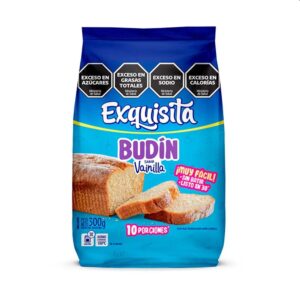 Budín Vainilla Exquisita X 300 Gr