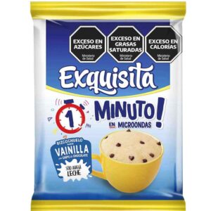 1 Minuto De Vainilla Con Chips Exquisita X60 Gr