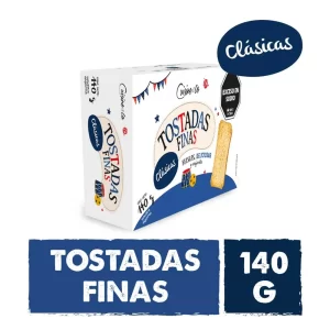 Tostadas Finas clásicas Cuisine And Co. 140 Gr