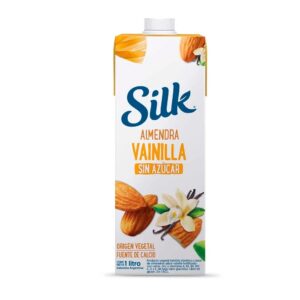 Bebida A Base De Almendras Sabor Vainilla Sin Azúcar Silk 1 L