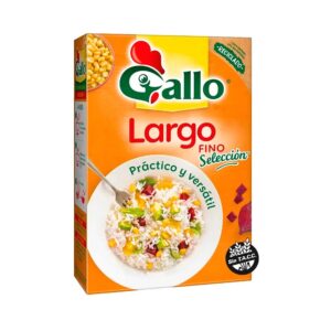 Arroz Gallo Grano Largo Fino Selec X1kg