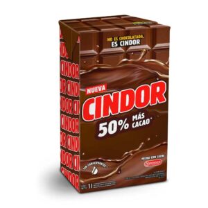 Leche Chocolatada 50% Más Cacao Cindor 1 L
