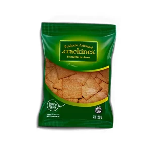 Tostaditas De Arroz Libre De Gluten 120 Gr Crackines