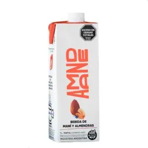 Alimento Vegetal A Base De Maní Y Almendras Amande 1 L