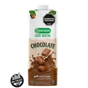 Ingredientes Agua, maní, azúcar de caña, cacao, calcio, sal, zinc, vitamina a, vitamina d2, vitamina e, vitamina b12, vitamina b2, estabilizante goma gellan, estabilizante goma xántica, emulsionante lecitina de girasol, aromatizantes, regulador de acidez bicarbonato de sodio