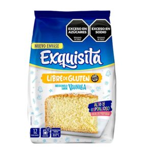 Bizcochuelo Vainilla Exquisita Sin Tacc X 450 Gr