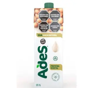 Alimento De Soja Ades Natural 1 Lt