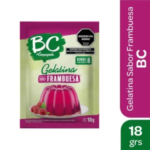 Gelatina De Frambuesa Light Bc 18gr