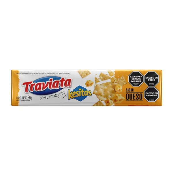 Galletitas Queso Cracker Kesitas Traviata 96 Gr