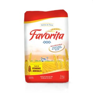 Harina 000 Vit X 1 Kg Favorita