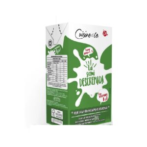 Leche parcialmente descremada, vitamina a, vitamina d, leche