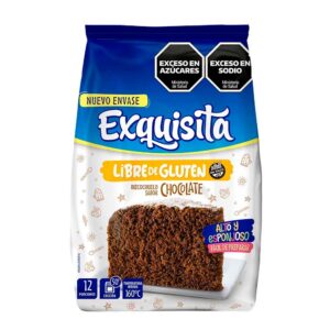 Bizcochuelo Chocolate Exquisita Sin Tacc X 450