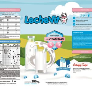 Leche en Polvo Entera Instantánea Fortificada LECHEVIT 250 g