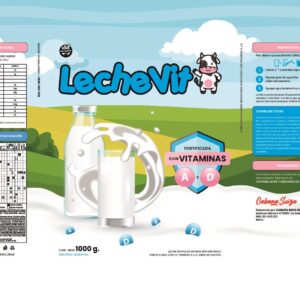 Leche en Polvo Entera Instantánea Fortificada LECHE VIT 1 kg