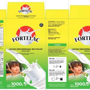 Leche Descremada en Polvo Fortificada FORTELAC 1 kg