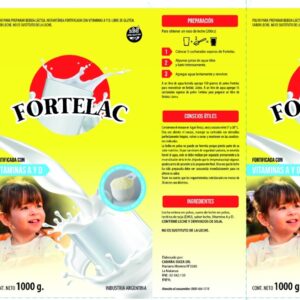 Leche Entera en Polvo FORTELAC 25 kg