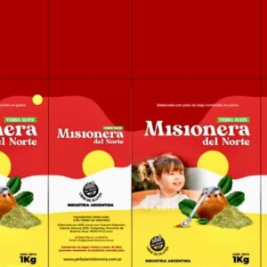 Yerba Mate Misionera del Norte Sin TACC 1 kg
