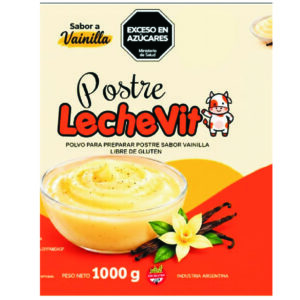 Postre en Polvo Sabor Vainilla Sin Gluten LECHE VIT 1 kg