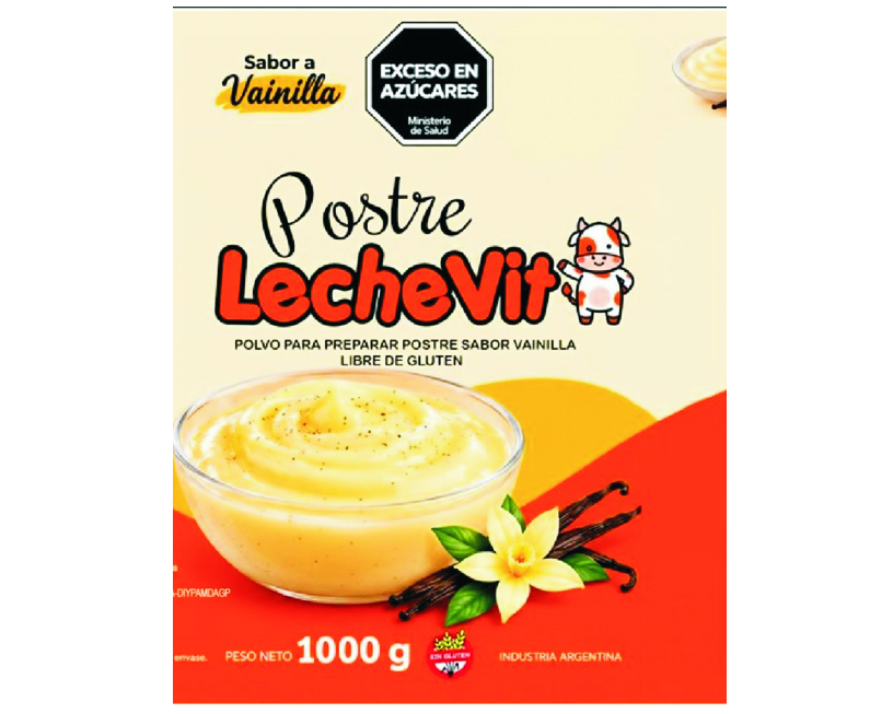 Postre en Polvo Sabor Vainilla Sin Gluten LECHE VIT 1 kg